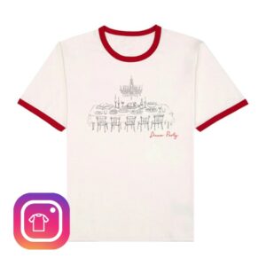 Niall Horan Store Merch Dinner Party Ringer Tee
