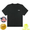kenny obey clothing store merch lips heavyweight black t shirt w
