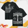 Official Team Shop Store Seahawks Super Bowl Lix Champions Official On-Field Locker Room Tee