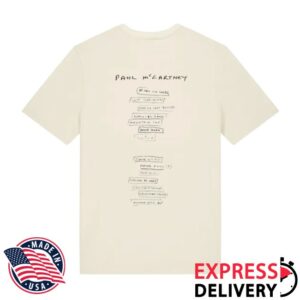 Paul Mccartney Store Merch The Boys Of Dungeon Lane T-Shirt