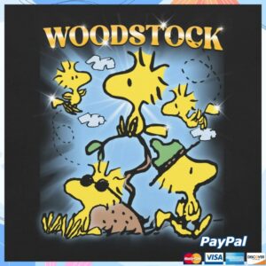 Peanuts Store Merch Peanuts Heartthrob Comfort Colors T-Shirt Woodstock