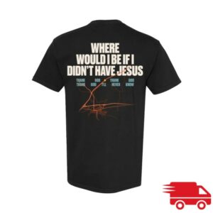 Peter Burton Official Store Merch Where Would I Be Map Tee