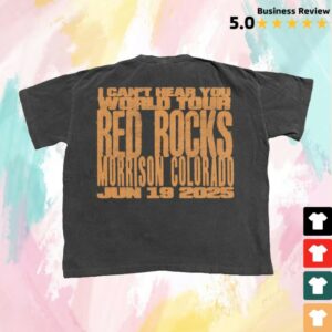 Pierce The Veil Official Store Red Rocks Event Tee