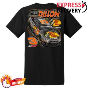 kenny rcrracing store merch austin dillon 2026 bass pro shops winchester black 2 spot tee w