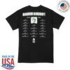 Richard Ashcroft Store Merch Richard Ashcroft 2026 Tour Dateback T-Shirt