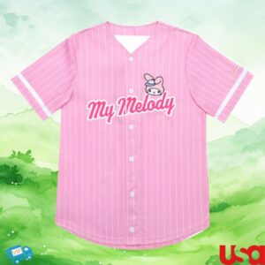 Sanrio Store Merch My Melody X Japanla Baseball Jersey (Pink)