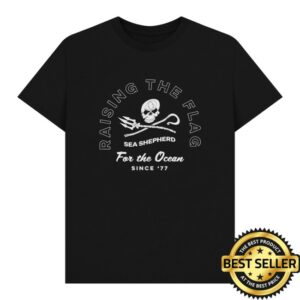 Sea Shepherd Store Merch Raising The Flag T-Shirt