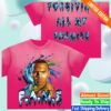 Shopchrisbrown Store Merch Fame 15Th Anniversary Spiral Sun Fade Raw Edge T-Shirt