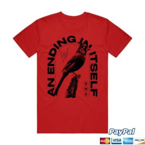 Sirens Merch Store Shop An Ending In Itself - Red T-Shirt
