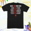 Stiff Little Fingers Store Merch Raise Your Voice Black Tour T-Shirt