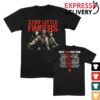 Stiff Little Fingers Store Merch Raise Your Voice Black Tour T-Shirt