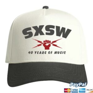 kenny sxsw store merch 40 years two toned hat