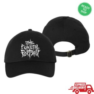 The Funeral Portrait Merch Store Shop Tfp Metal Logo Dad Hat