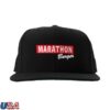 The Marathon Clothing Store Merch Marathon Burger Snapback - Black