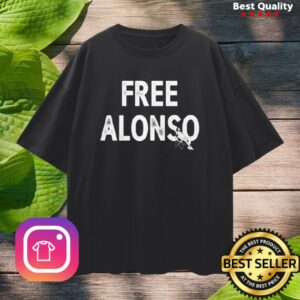 The Red Flags Store Merch Free Alonso Tee