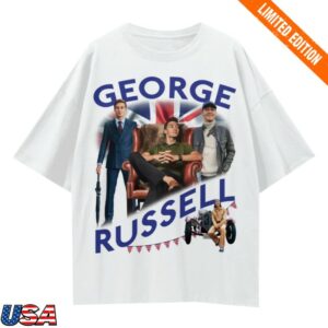 The Red Flags Store Merch George Russell Tribute Tee