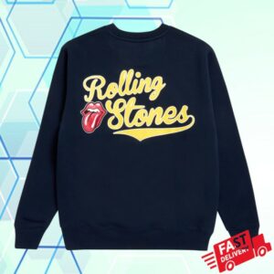 The Rolling Stones Shop Store Merch Rolling Stones Baseball Collegiate Crewneck