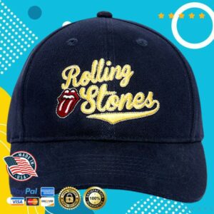 The Rolling Stones Shop Store Merch Rolling Stones Collegiate Baseball Cap