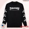 Thrasher Magazine Store Merch Mag Goat Longsleeve - Black