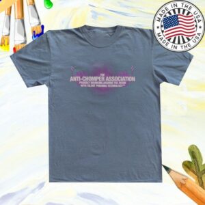 Thunder Shout Store Merch Anti-Chomper Association Solid T-Shirt