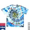 Thunder Shout Store Merch Lizards In The Round Room 360 Tie-Dyed T-Shirt