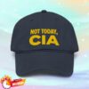 Tucker Carlson Store Merch Not Today Cia Vintage Hat - Navy