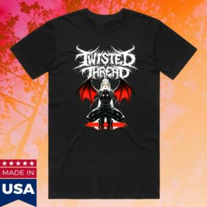 Twisted Thread Store Merch Twisted Thread - Dark Angel - Black T-Shirt