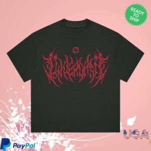 Underoath 777 Store Merch Metal Logo Tee