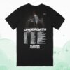 Underoath 777 Store Merch Summer Tour Black Tee