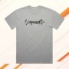 Unprocessed Store Merch Angel Bat Tee Faded Storm