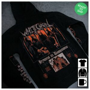 Whitechapel Store Merch Inverted Cross Black Zip-Up