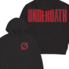 Underoath Store Merch Black Icon Hoodie