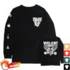24Hundred Store Merch Violent Soho Blazin' Skull Long Sleeve (Black)