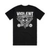 24Hundred Store Merch Violent Soho Blazin' Skull Shirt