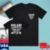 24Hundred Store Merch Violent Soho Blazin' Skull Shirt