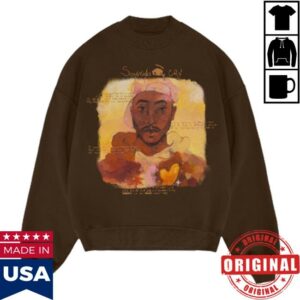 2Pac Store Merch Sometimes Brown Crewneck