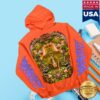 2Slimey Store Merch Orange High Anxiety Hoodie