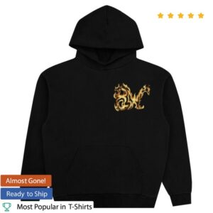 8Thwndr Store Merch Flashfire Hoodie Black