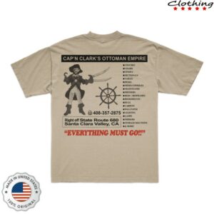 A24 Shop Store Merch Cap'n Clark's Tee