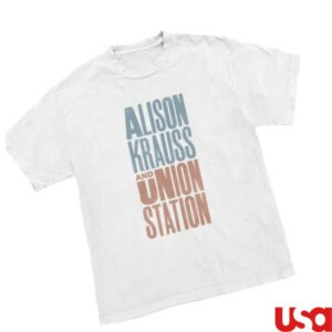 Alison Krauss Store Merch Akus Stack Logo Tee