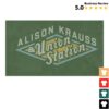 Alison Krauss Store Merch Green Diamond Logo Tee