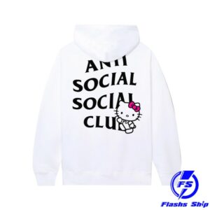 Anti Social Social Club Store Merch Assc X Hello Kitty Ashkc Hoodie (White)