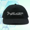 Aphex Twin Store Merch Aphex Script Logo Cap - Black