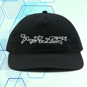 Aphex Twin Store Merch Aphex Script Logo Cap - Black