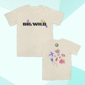 Big Wild Store Merch Big Wild Figures Shirt White