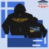Billie Eilish Store Merch Hit Me Hard And Soft Live In 3D Hands Black Zip Hoodie
