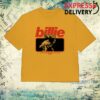 Billie Eilish Store Merch Live In 3D Hair Whip Mustard Shirt