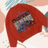 Billie Eilish Store Merch Live In 3D Star Red Sweatshirt