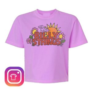 Billy Strings Store Merch Sunshine Ladies Shirt (Hailey Miller Beiden)
