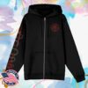 Blackcraft Cult Store Merch Lovers And Sinners Zip-Up Hoodie